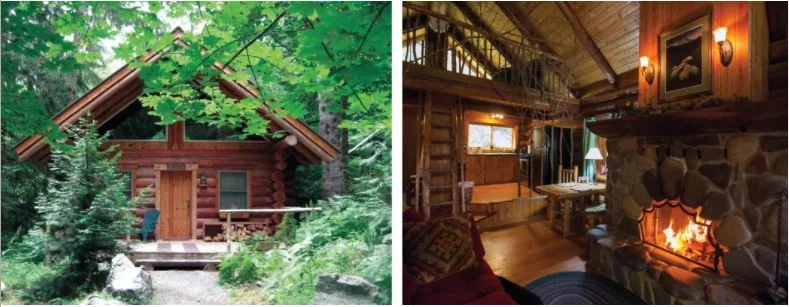 Cabins at Wellspring Spa near Mount Rainier.IMAGE:&amp;nbsp;COURTESY WELLSPRING SPA