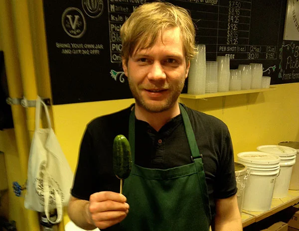 Andrew from Britt's shares a sour pickle.&nbsp;