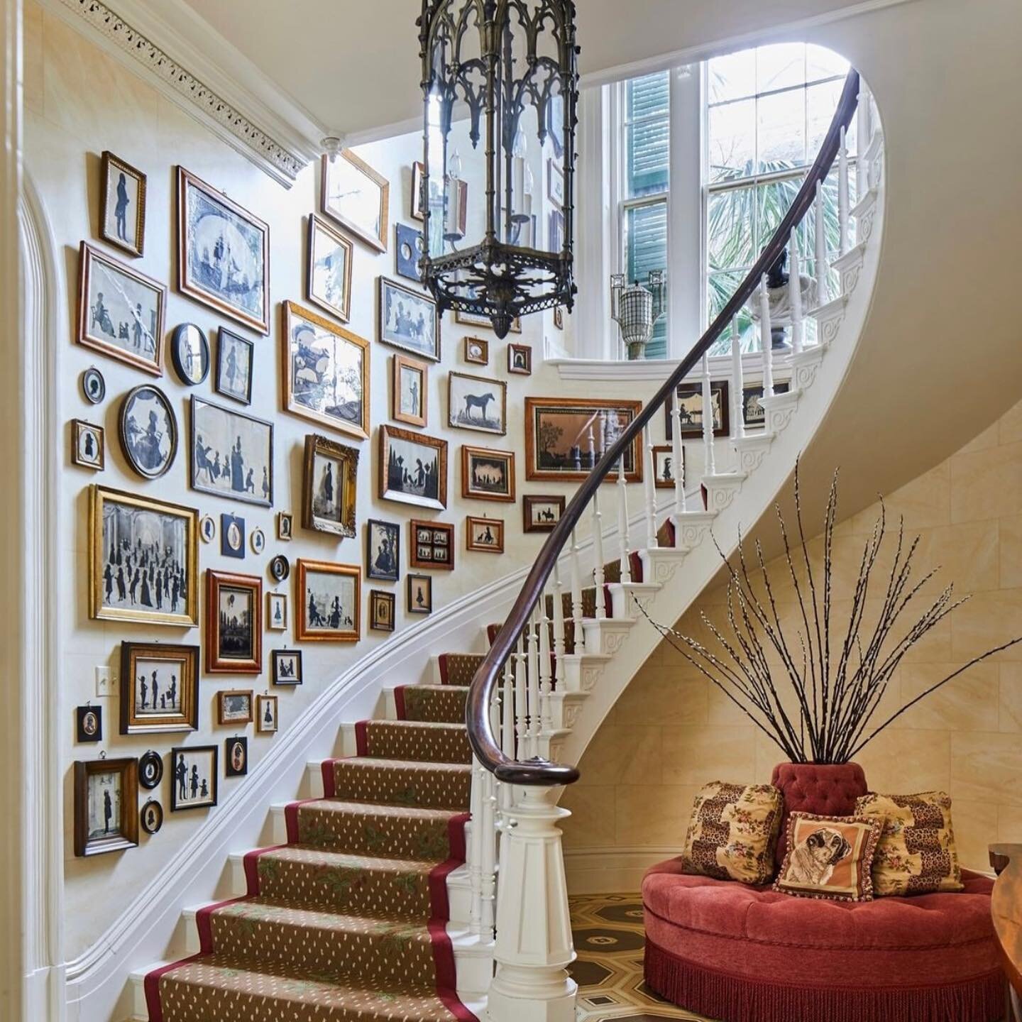 Recently, I have been so inspired by these stair gallery walls (especially considering that my own stairwell &ndash; last picture &ndash; is the last place in my house that can accommodate some new art). I love how they&rsquo;ve mixed so many varied 