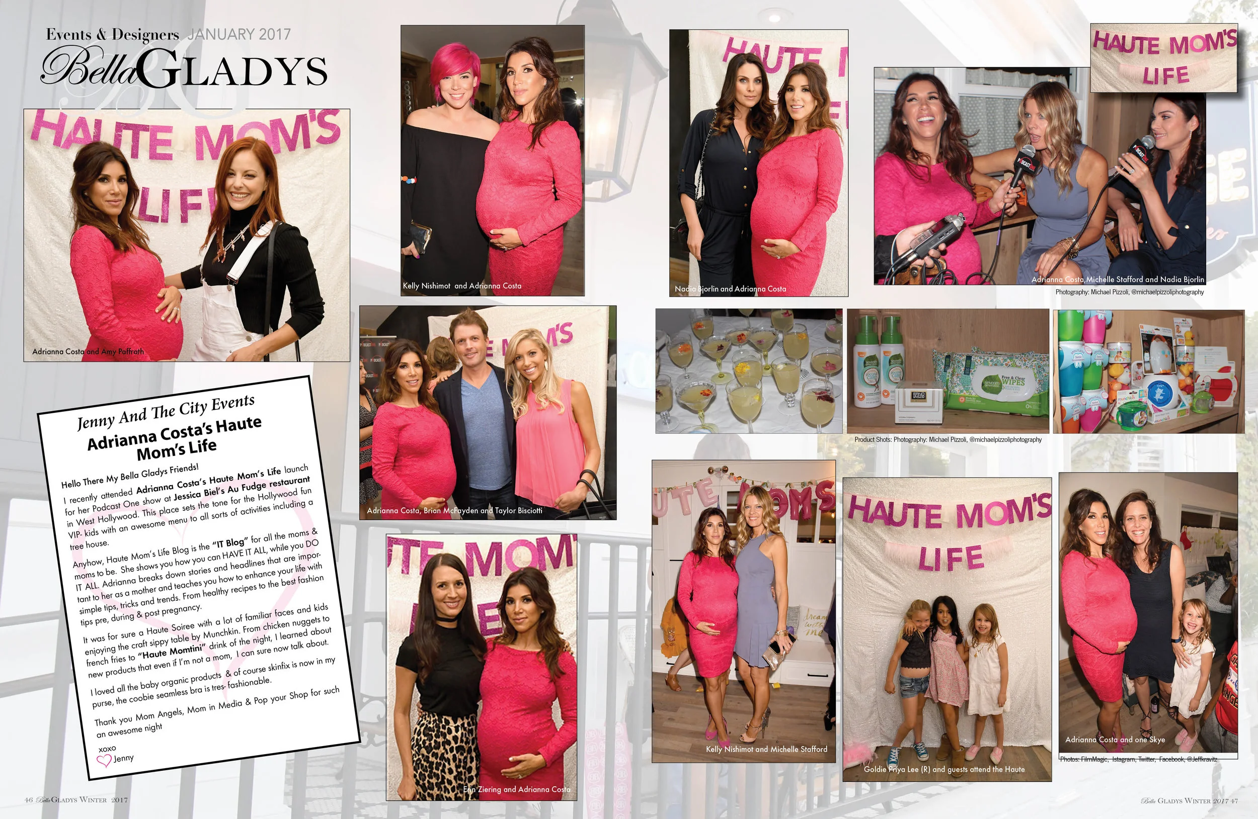 Had so much fun celebrating the launch of Adrianna Costa's new #HauteMomsLife podcast on PodcastOne at Au Fudge with Pop Your Shop, MomAngeles and Moms in Media - October 2016