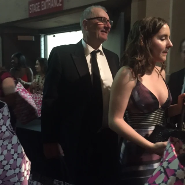 Ed O'Neil leaving the SAG Awards with his Gift Bag:)