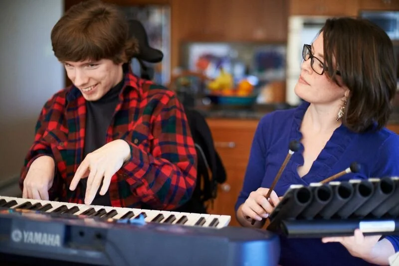 A Typical Music Therapy Session