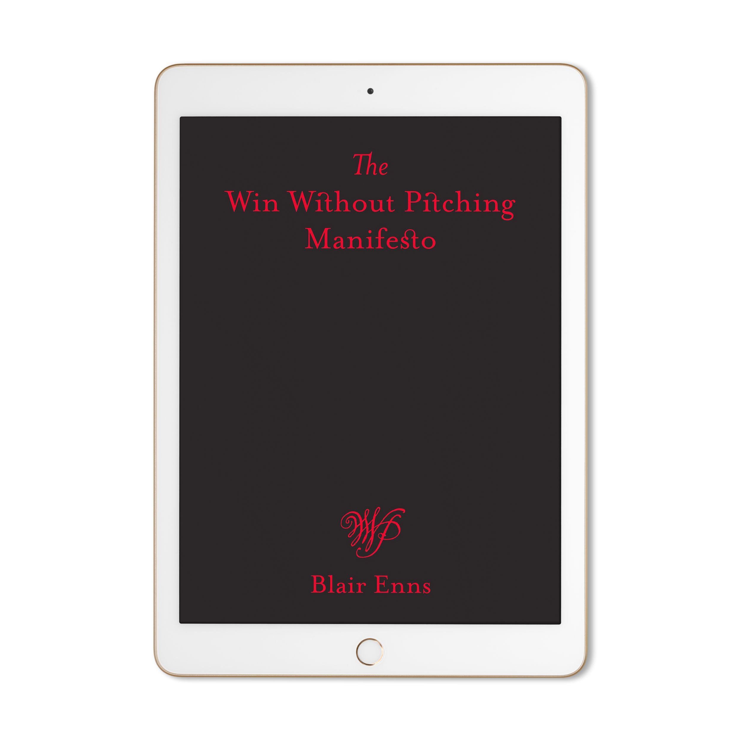 The Win Without Pitching Manifesto