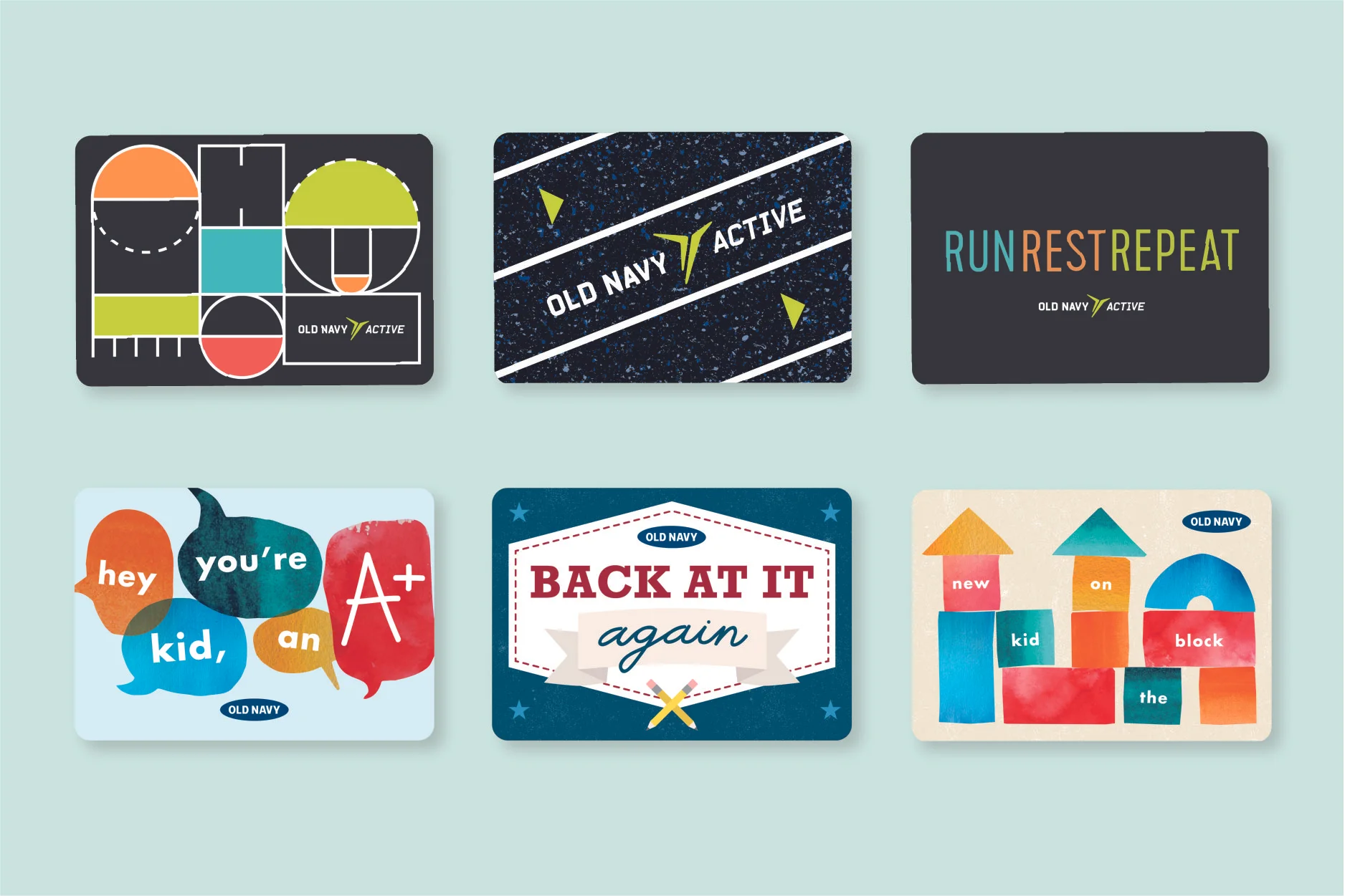 OLD NAVY GIFT CARDS – ACTIVEWEAR & KIDS