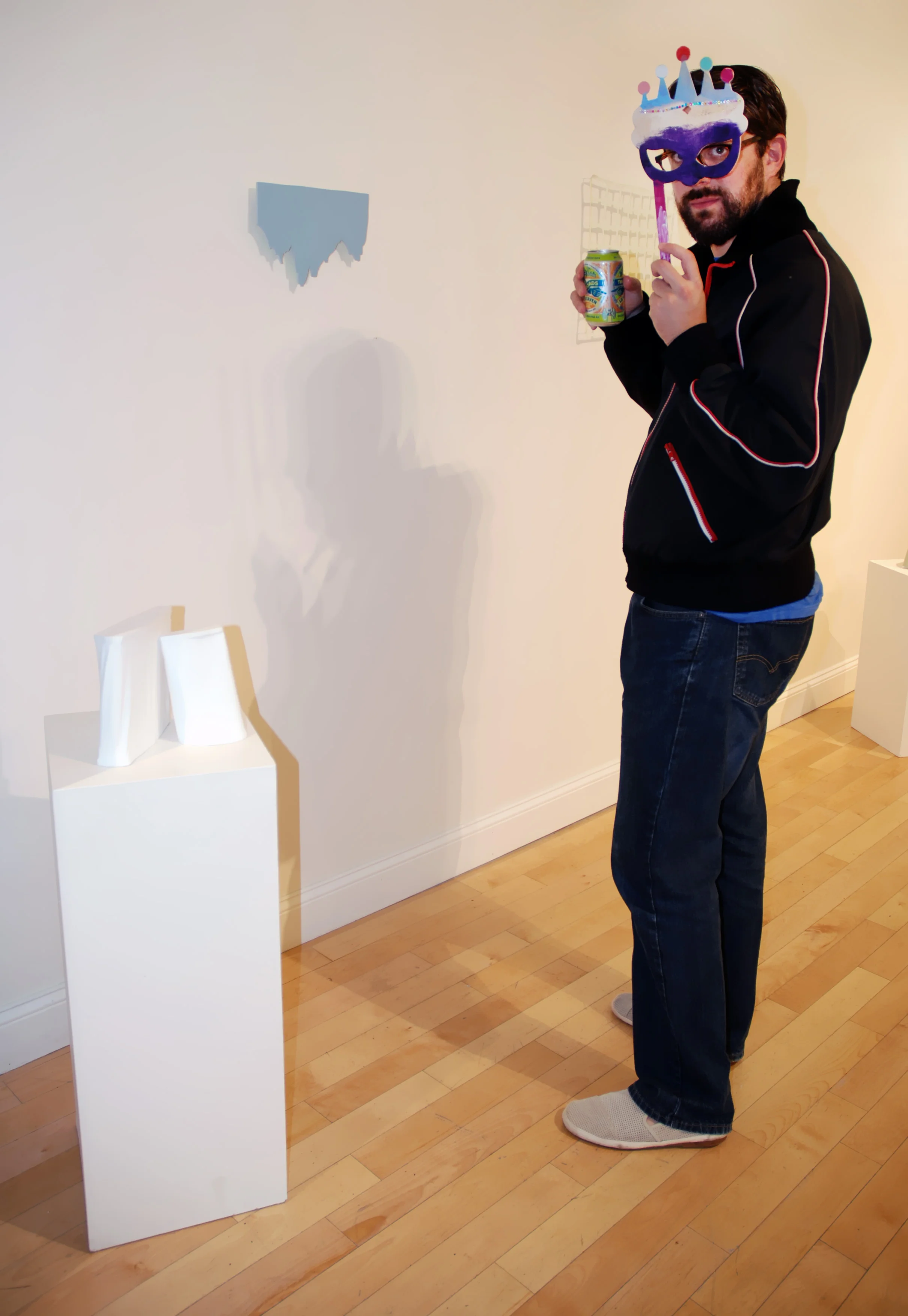 Who? In the Project Space gallery with Lisa Perez's work...