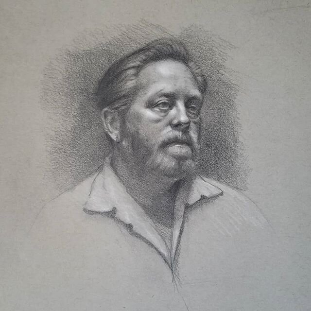 Going through some old drawings and missing drawing from real people in the studio. #fromlife #portraitdrawing #drawing #drawanyway #draweveryday #pencilsketch #sketching #portraitsketch #drawit #drawitagain