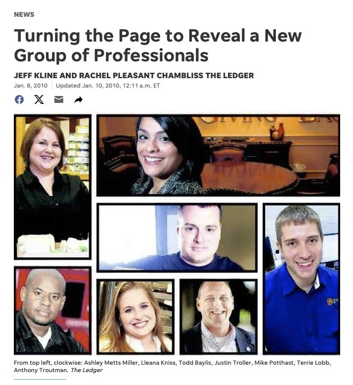 Turning the Page to Reveal a New Group of Professionals