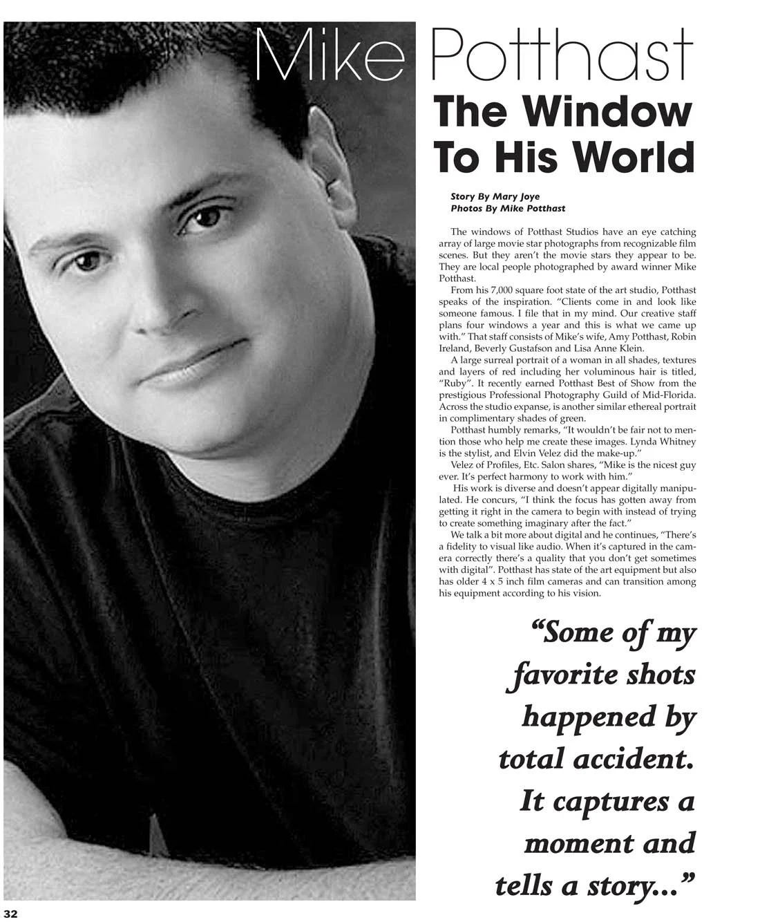 Featured in Today and Tonight Magazine