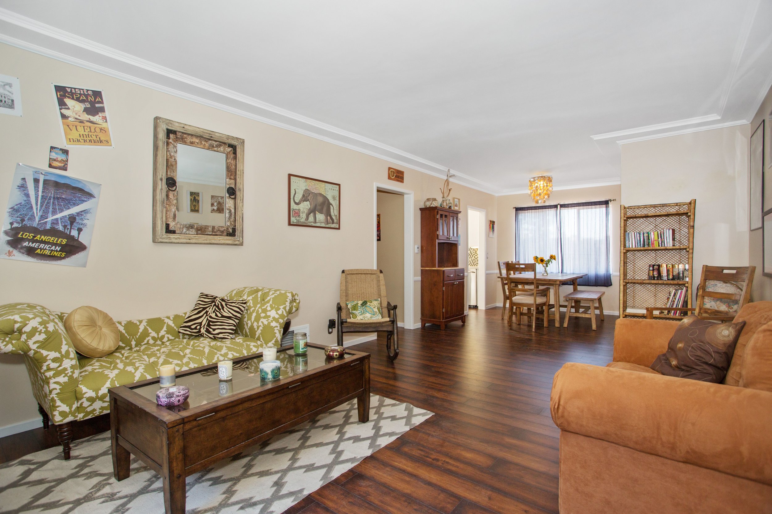 PHENOMENAL PRICE FOR REMODELED CONDO IN PRIME VINTAGE WEST HOLLYWOOD BLDG, LUSH TROPICAL COURTYARD LANDSCAPE W/ 3 FOUNTAINS! GREAT REMODEL WITH CONTEMPORARY FINISHES, CEASAR STONE COUNTERTOPS. RARE PRIVATE GROUND-LEVEL PATIO. WALLS OF GLASS. NEW PERGO FLOORS, SEMI-CIRCULAR BAY WINDOW, BRIGHT. SOME OF LOWEST HOA DUES IN WEHO .