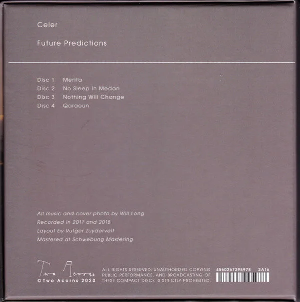 Celer - Future Predictions 4xCD box set (Two Acorns) JAPAN $30 