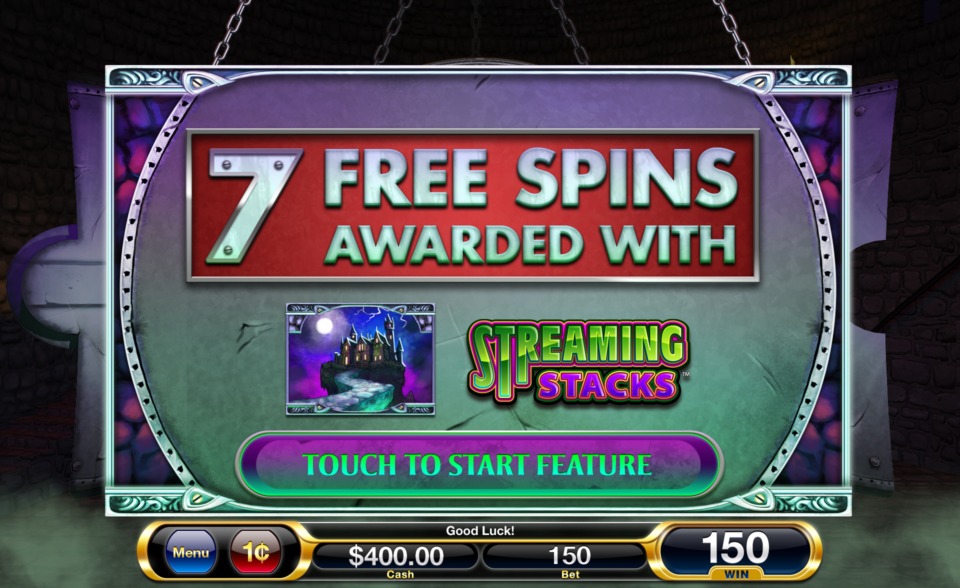 Free Spin Screen