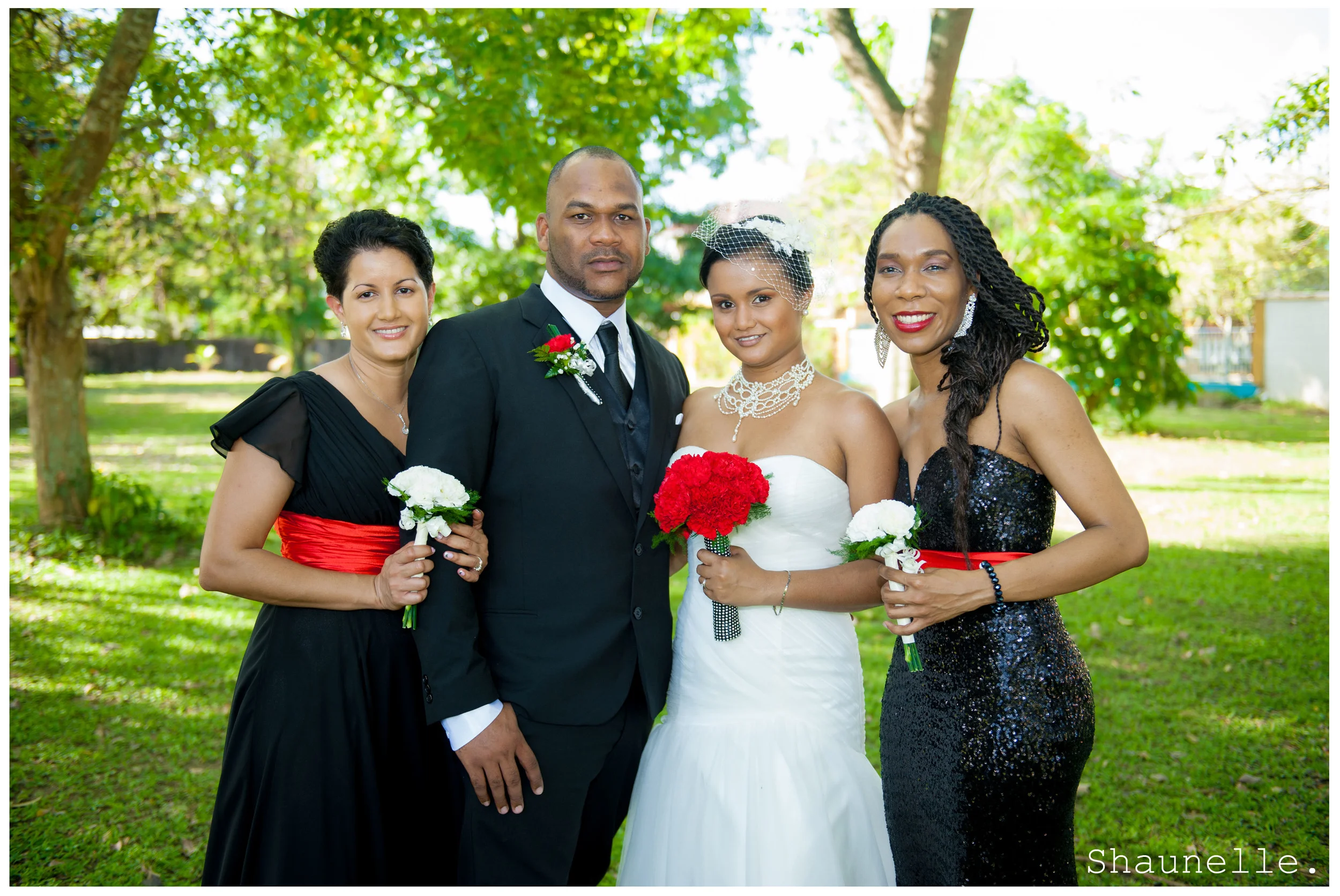 Real Bridesmaids: For Shivani The bride gifted her bridal party with custom made cuff bracelets. Photo credits: Naalri's Photoplanet