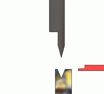 This is an illustration of how I "press brake" works