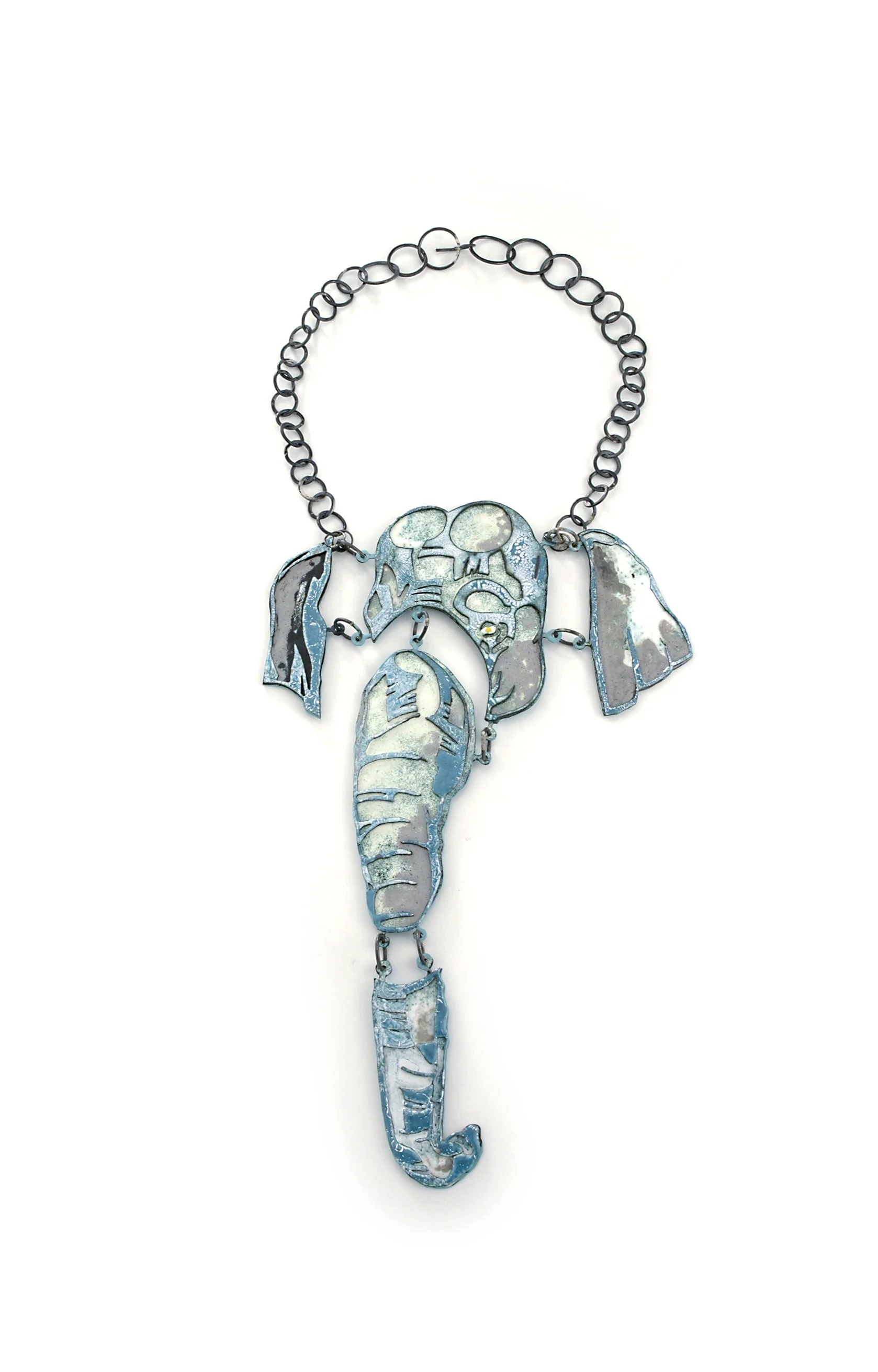 Elephant between two mountains II