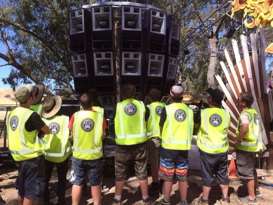 FTE Crew admiring their work