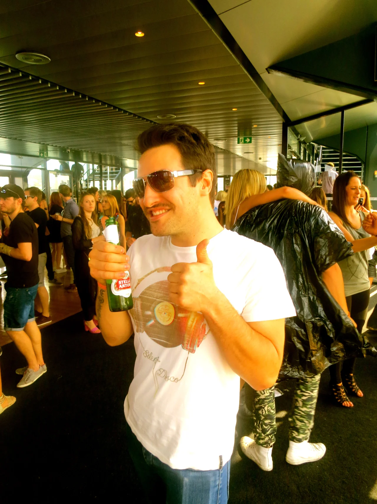 “I am a Trance DJ, and it absolutely kills me to come to an event of this caliber where they actually care about the sound. Everyone here loves music! You have three levels of people who are here for one reason - to listen to amazing tunes. You guys put it on, and you absolutely nailed it, straight up!”
Adriano Giorgi talks to Full Throttle Entertainment at AGWA 014.