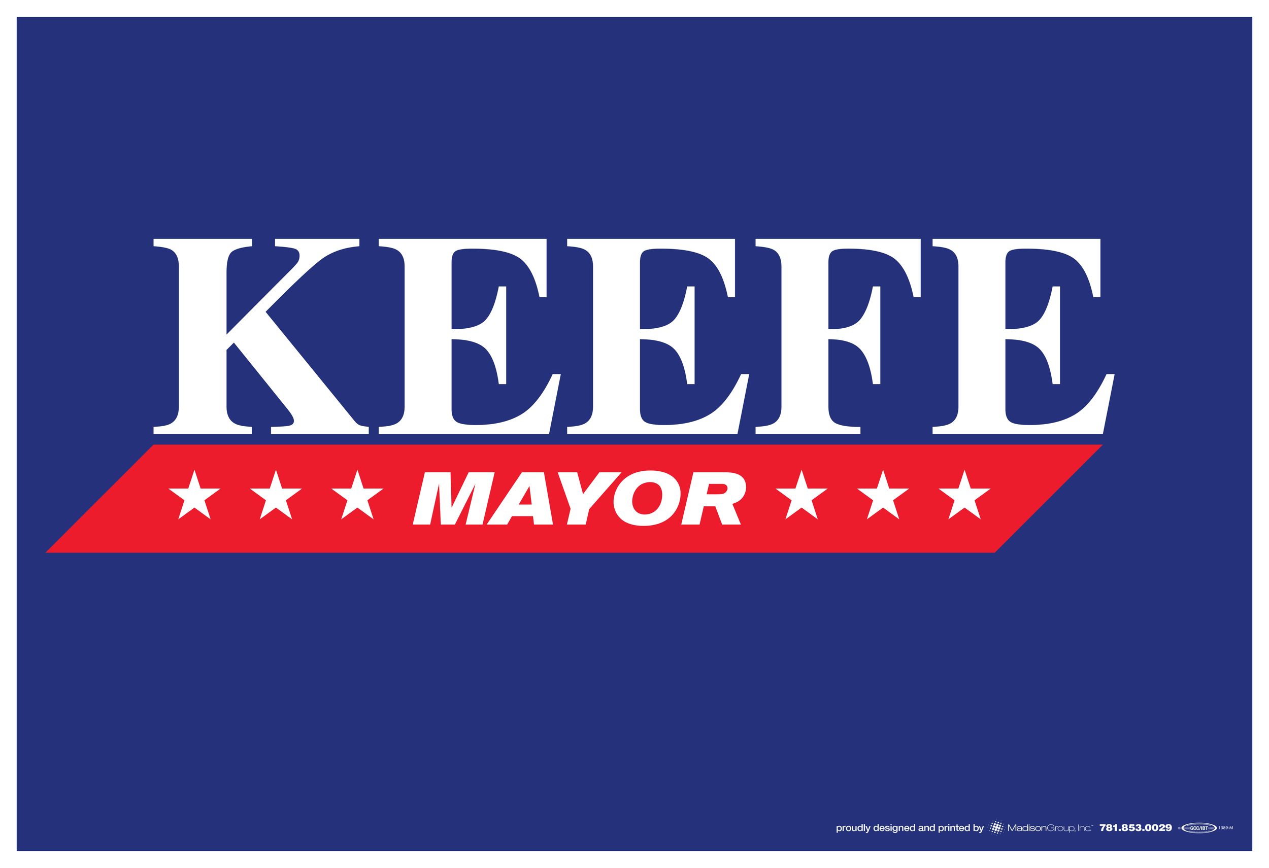 Keefe for Mayor of Revere | campaign logo