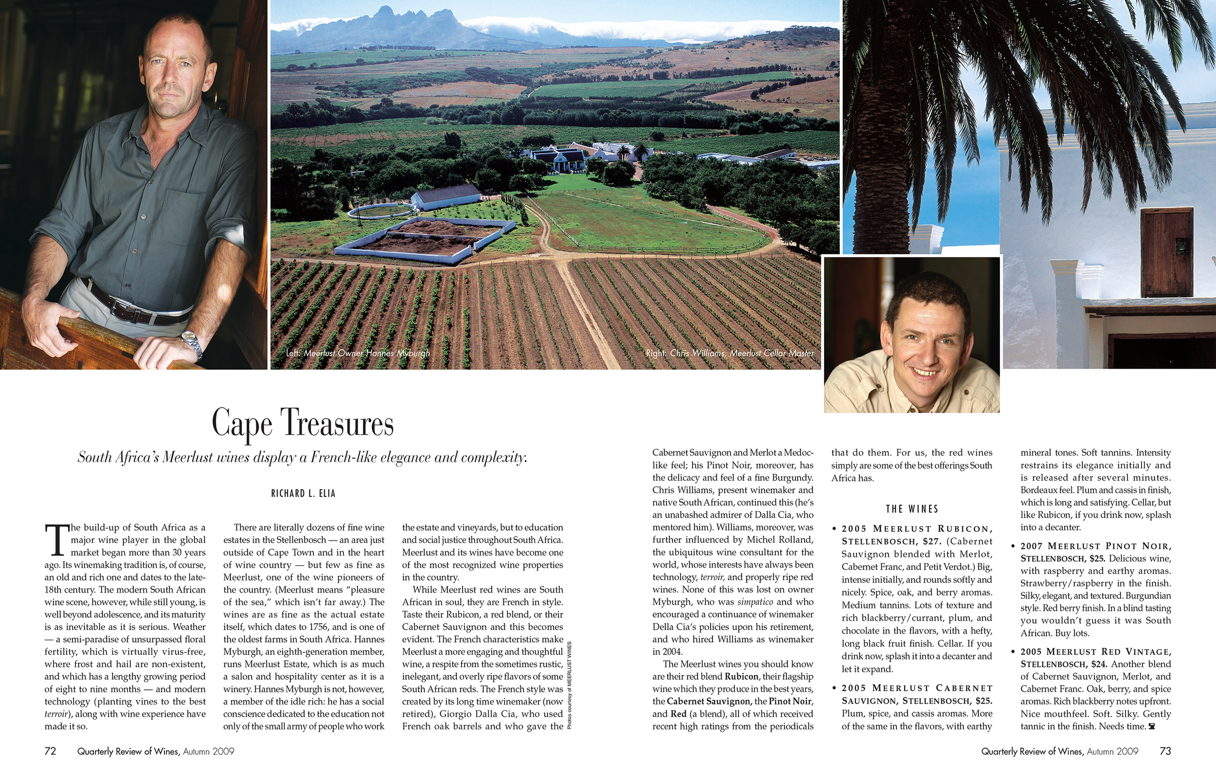 Quarterly Review of Wines 1