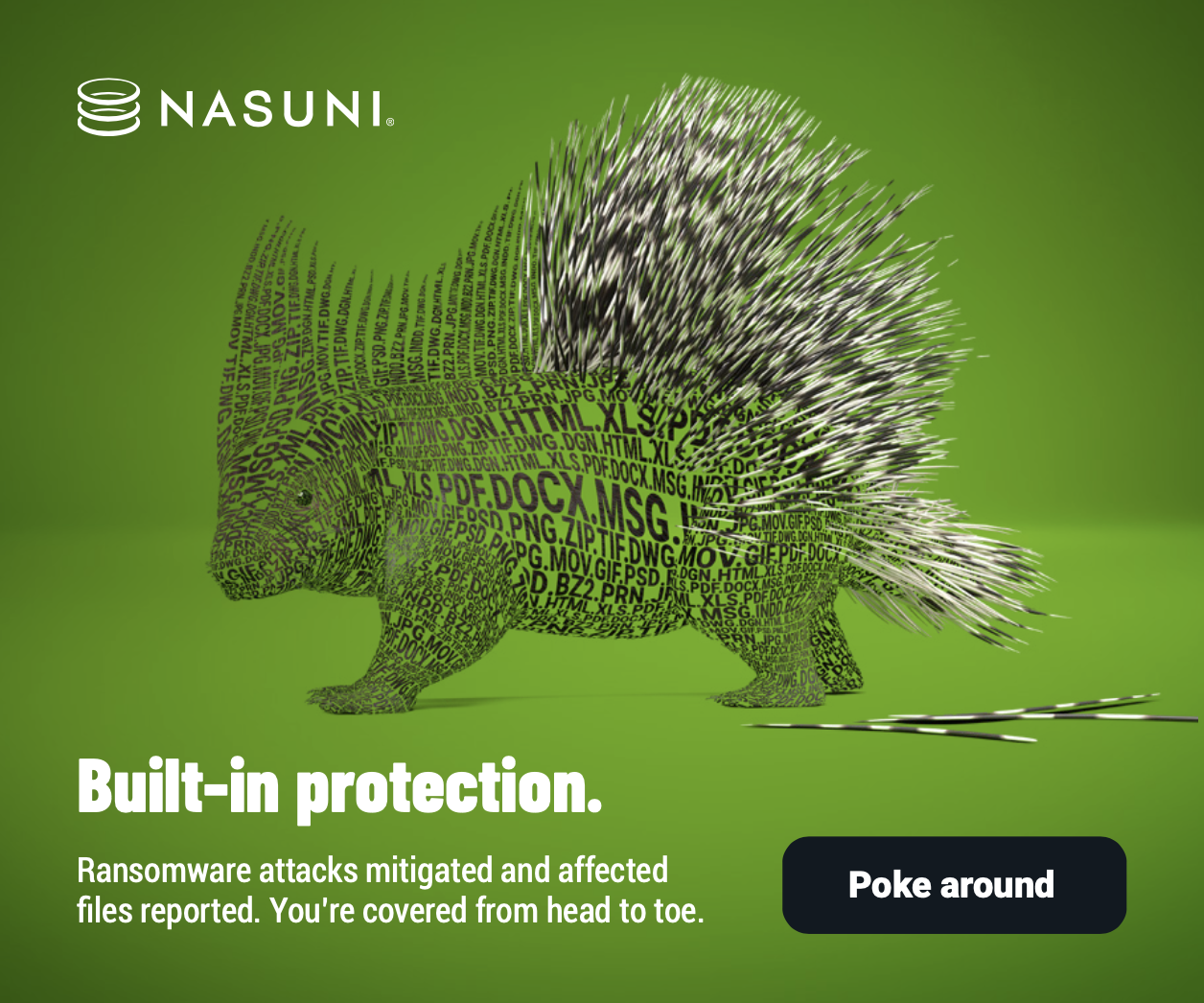 Porcupine built-in banner