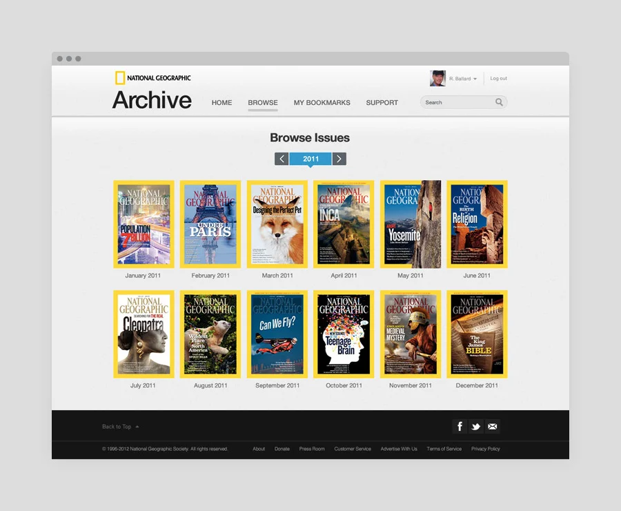 Issue browser