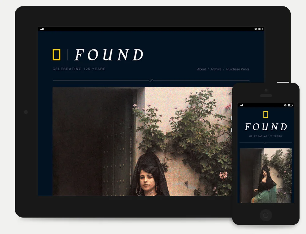 Found is responsive.