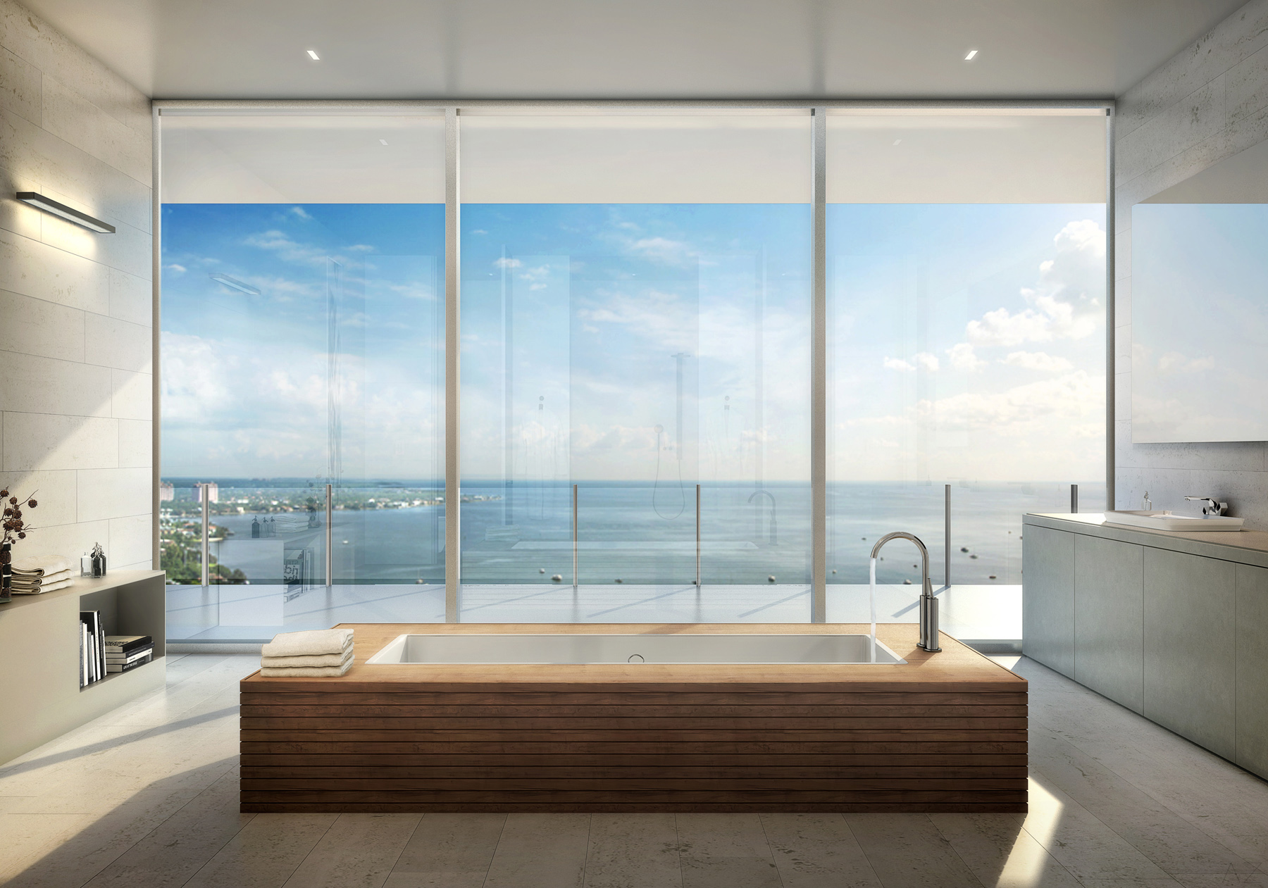  Grove at Grand Bay Penthouse | Rendering via Azeez Bakare Studios 