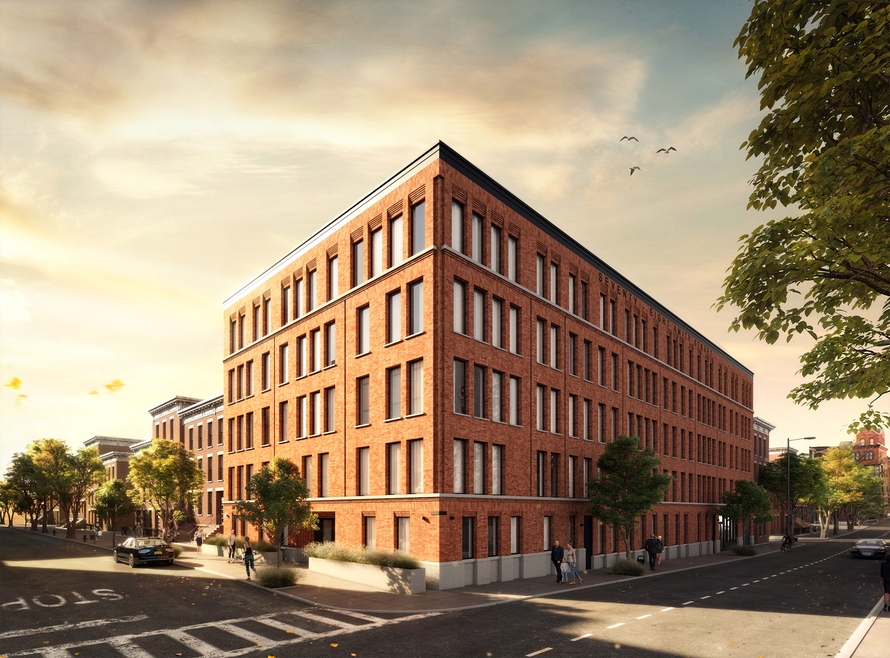  Brooklyn Cobblestone Development | 3D Rendering via Azeez Bakare Studios 