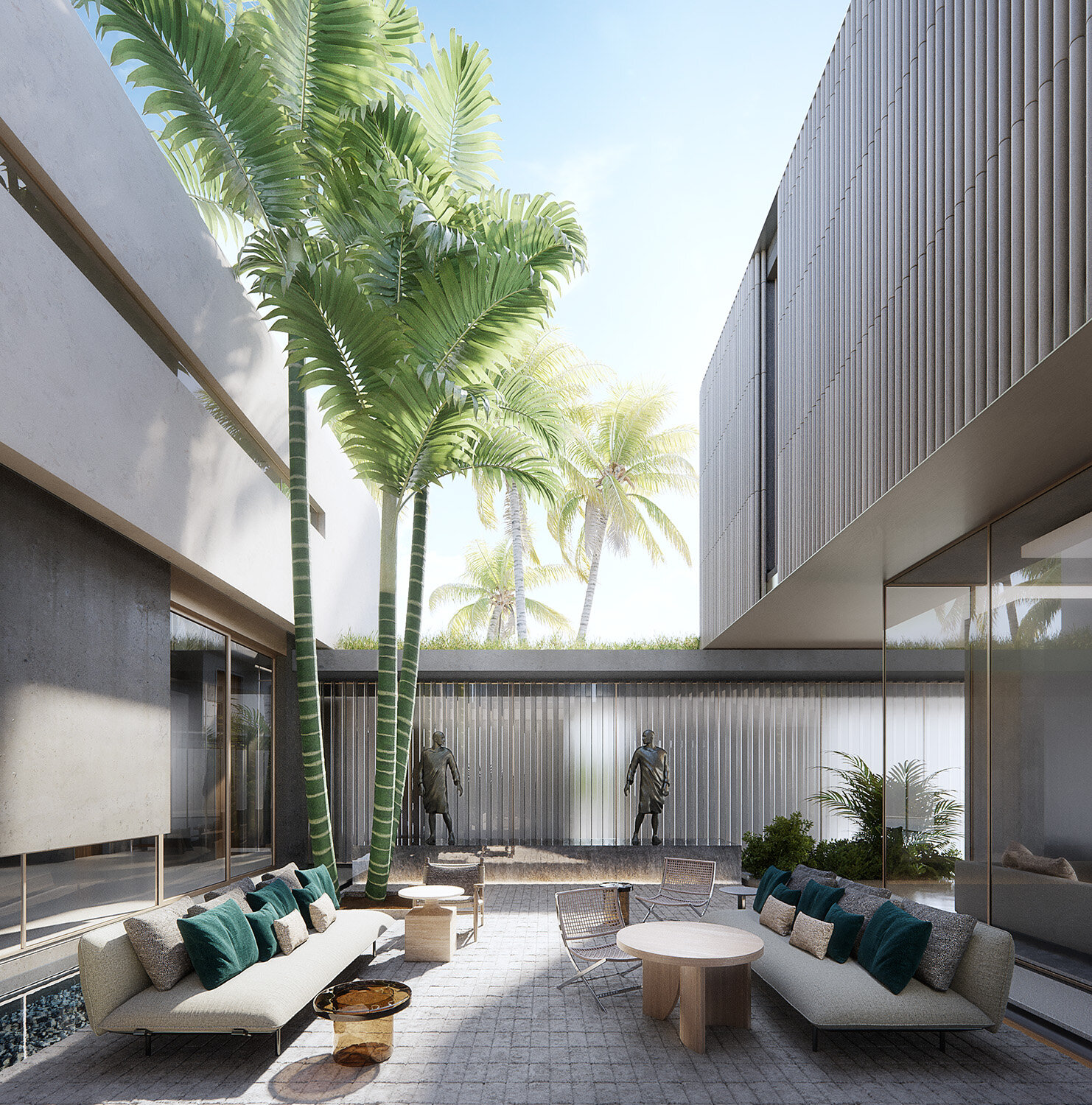 KoDA Sunset Villa Miami Beach Residence - 3D Rendering by Azeez Bakare Studios  
