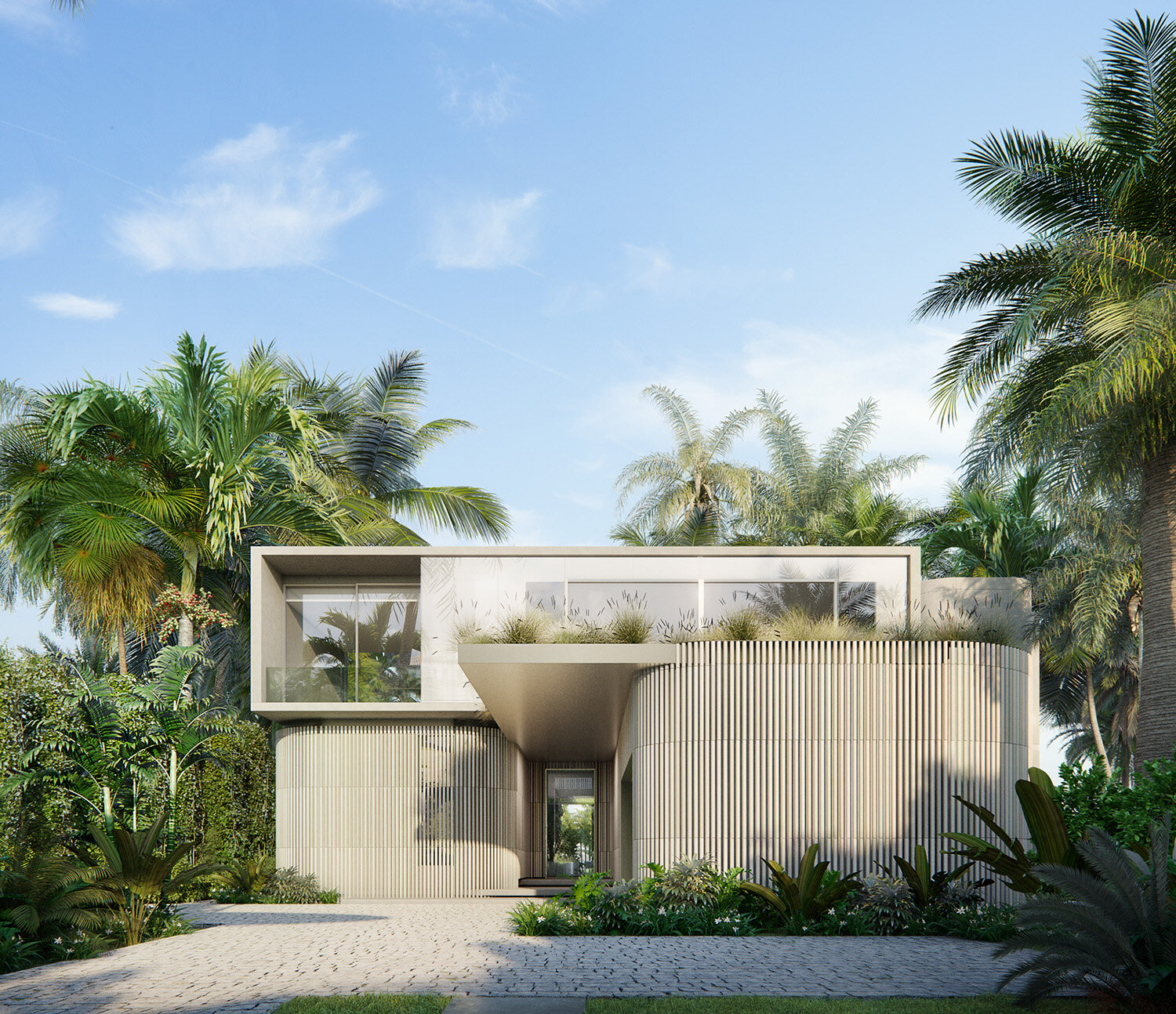  KoDA Sunset Villa Miami Beach Residence - 3D Rendering by Azeez Bakare Studios  
