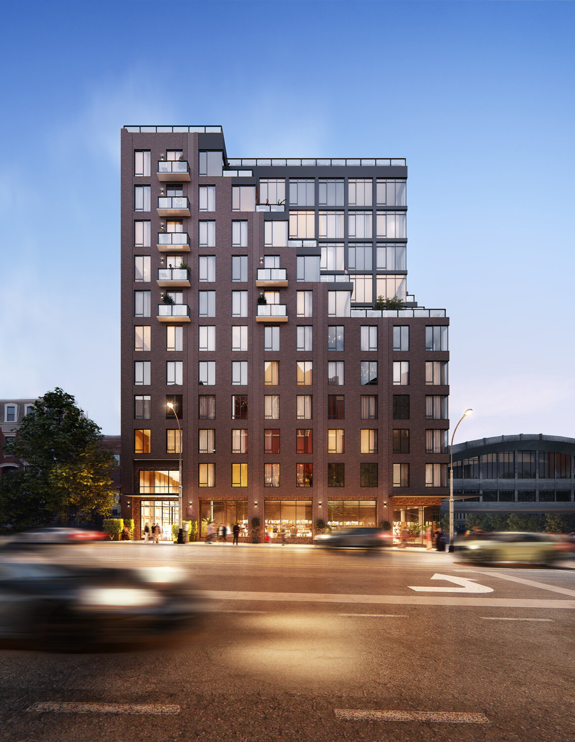  Park Slope Brooklyn Development - 3D Rendering by Azeez Bakare Studios 