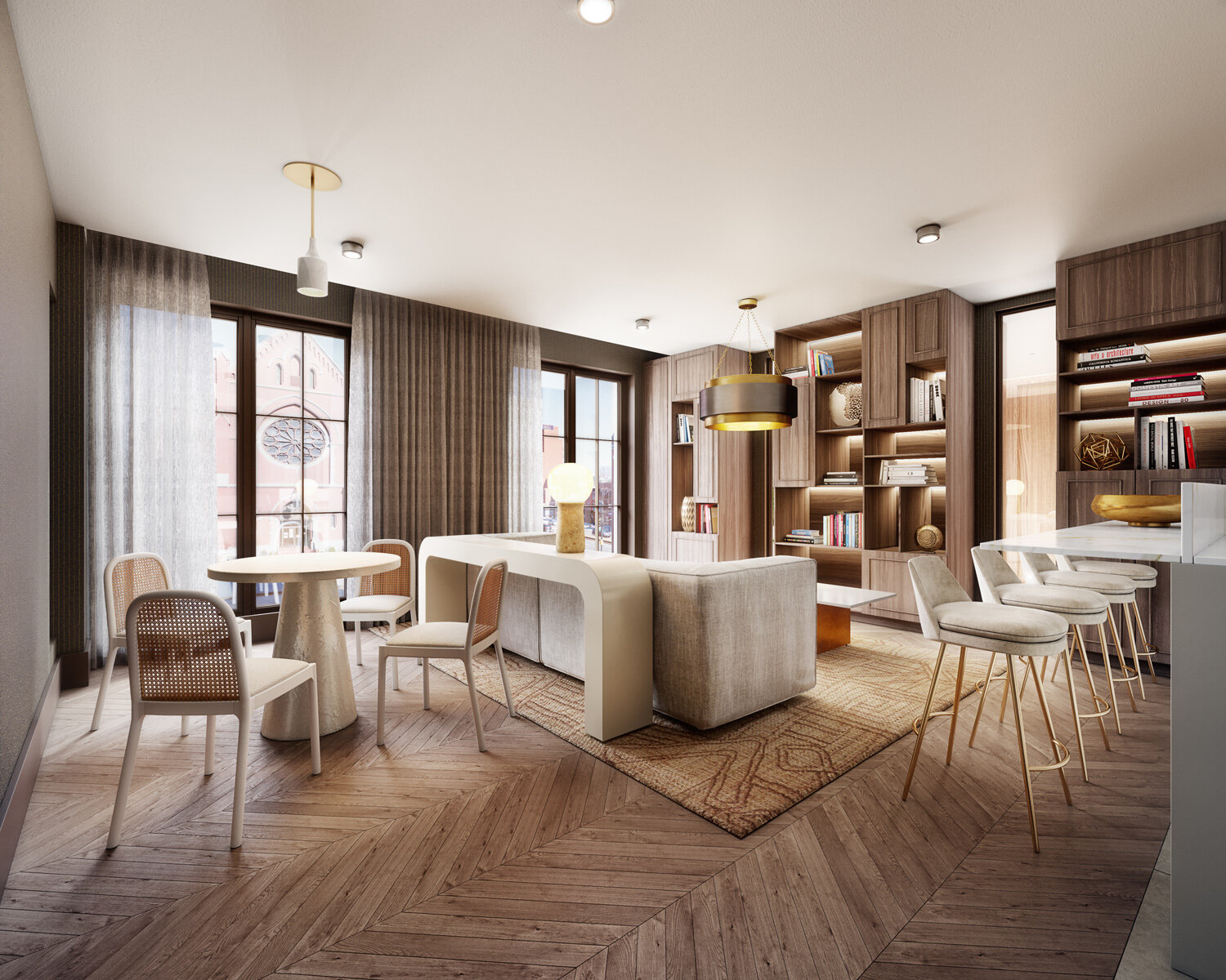  Park Slope Brooklyn Development - 3D Rendering by Azeez Bakare Studios 