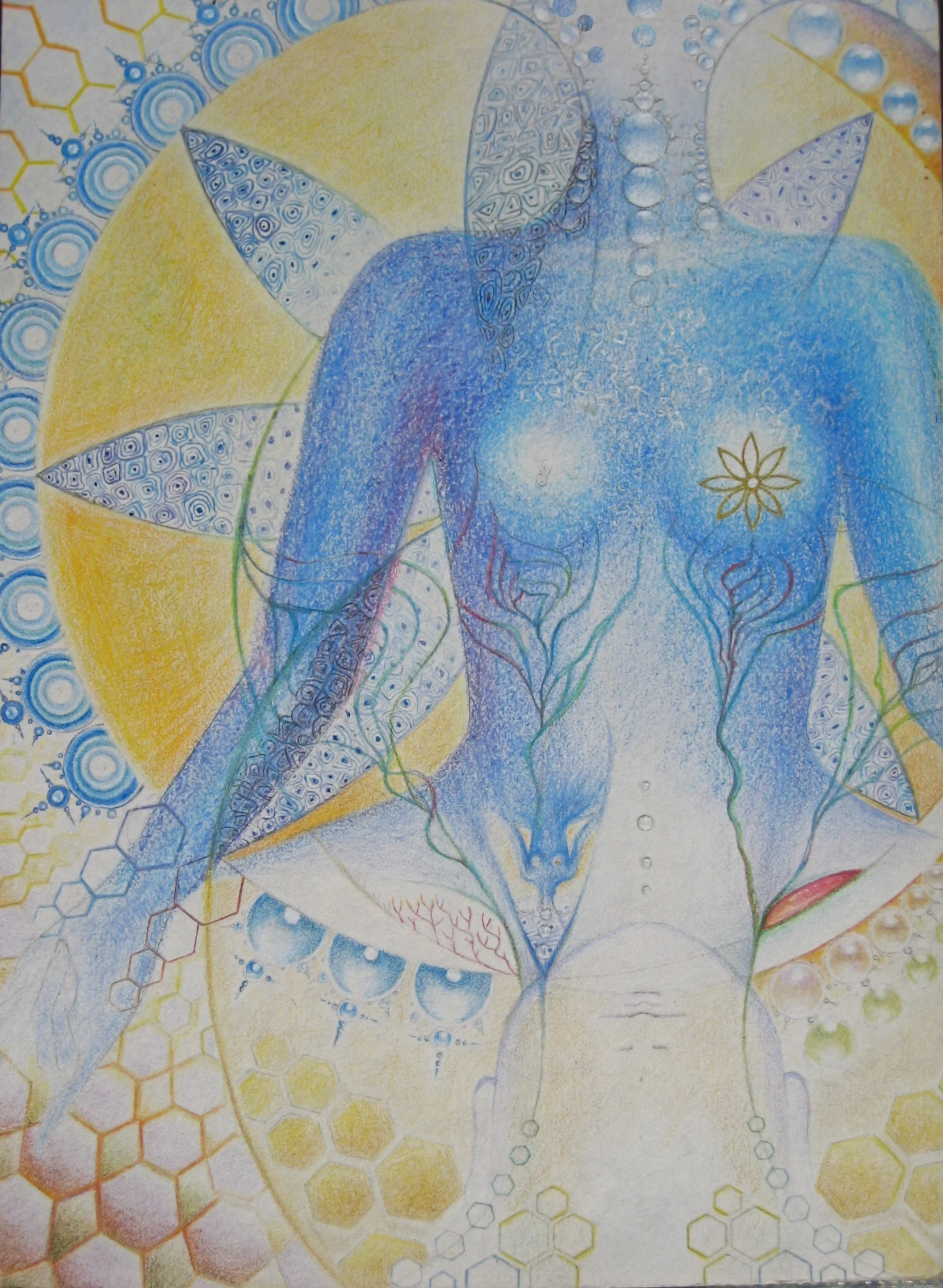 Interversion, 2008 Watercolor/watercolor pencil on paper 8" x 11"