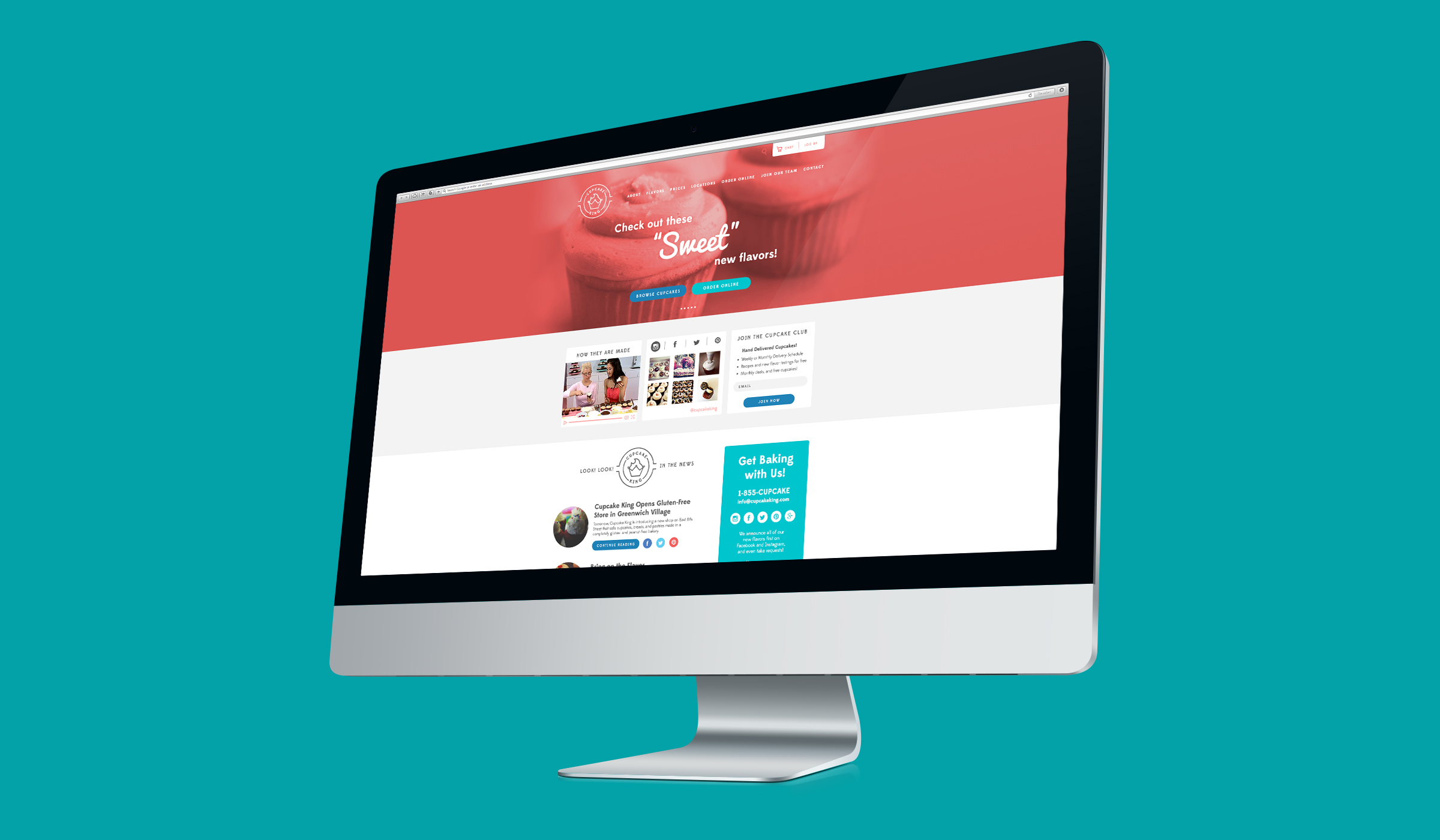 Website Design - Concept (Desktop)