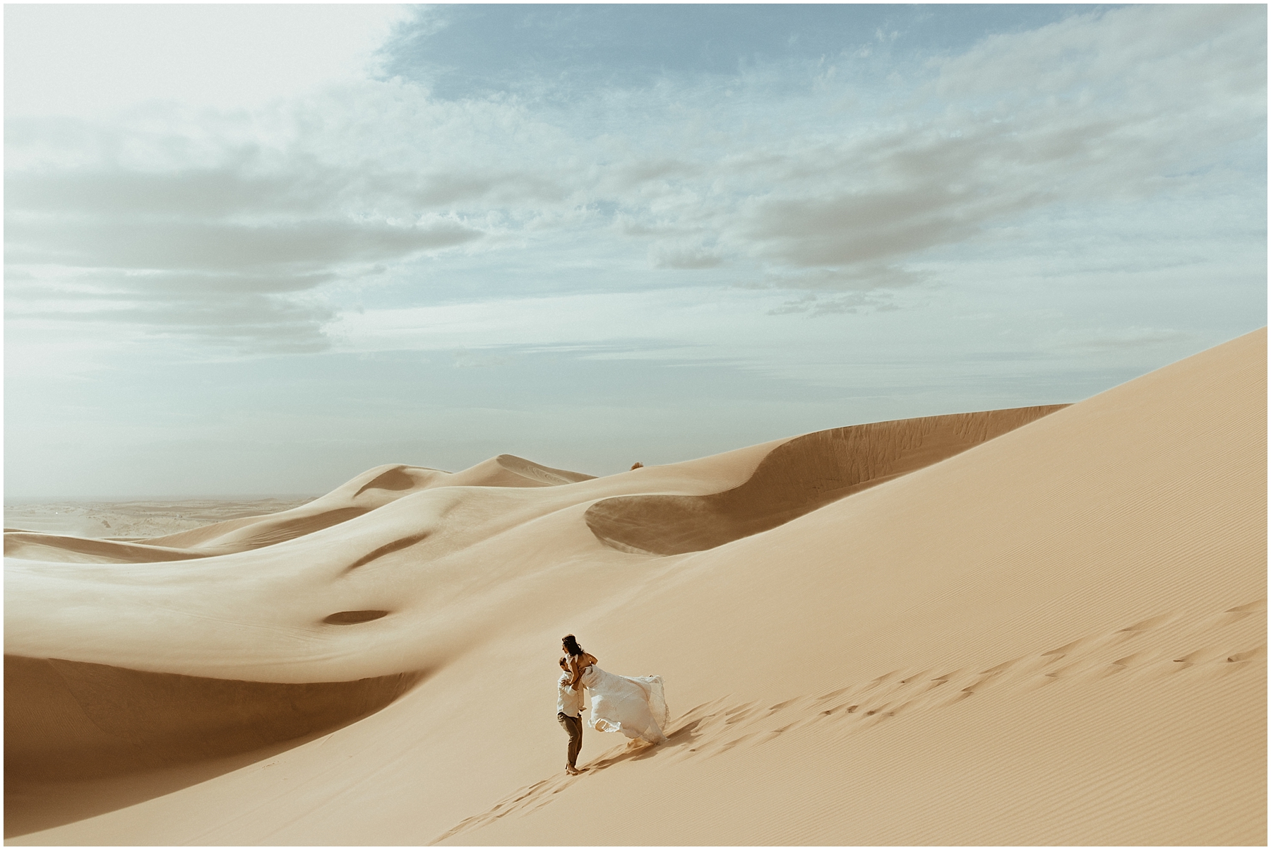 An elopement in Morocco