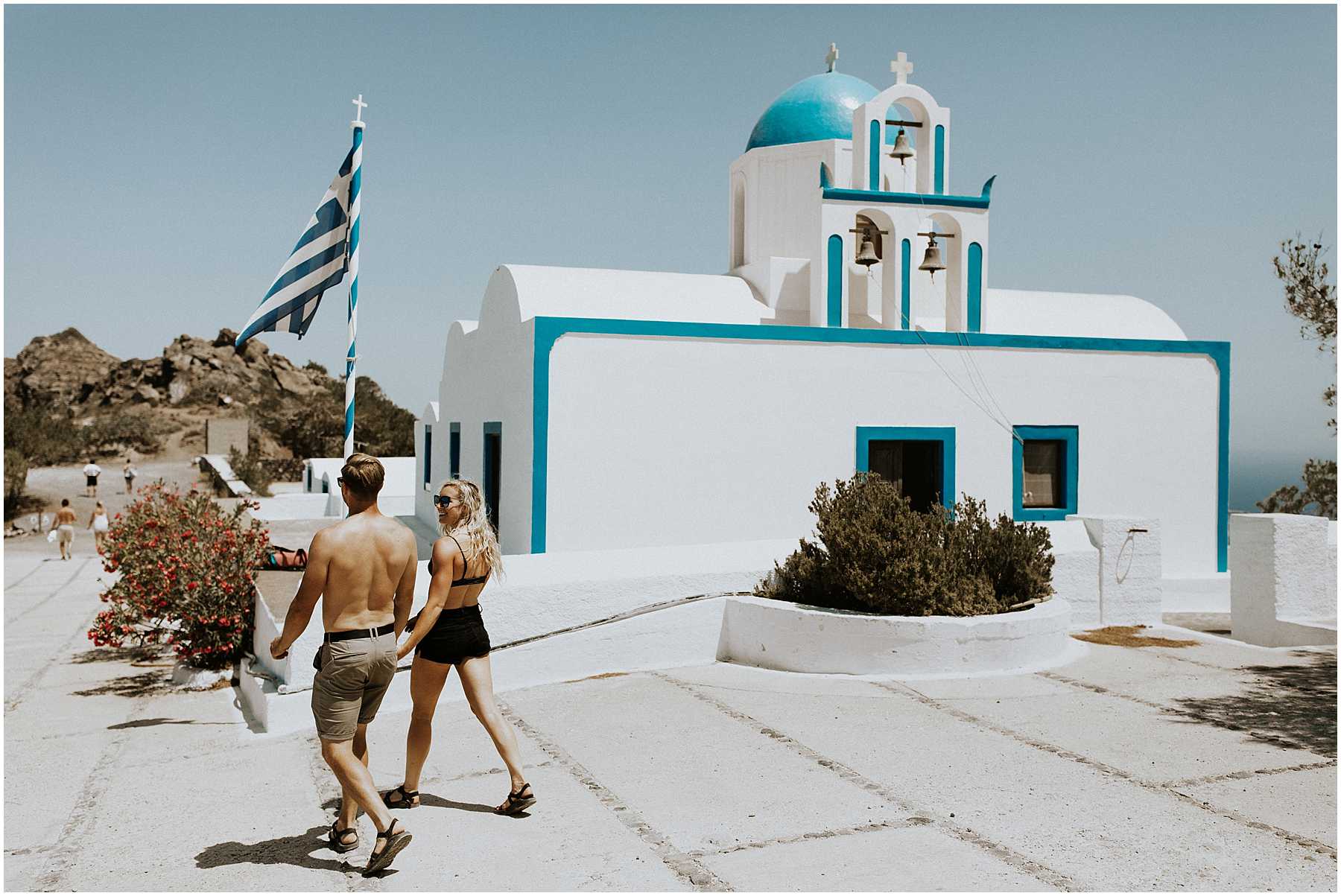An Adventurous Elopement in Santorini, Greece
