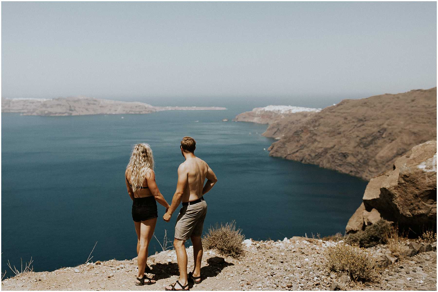 An Adventurous Elopement in Santorini, Greece