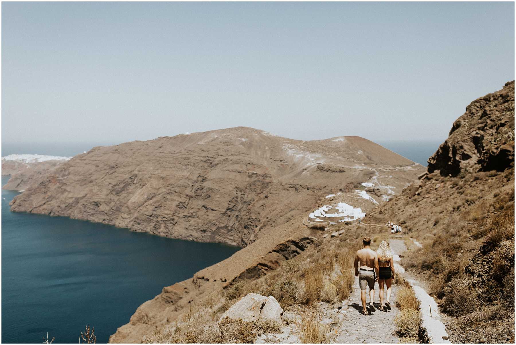 An Adventurous Elopement in Santorini, Greece