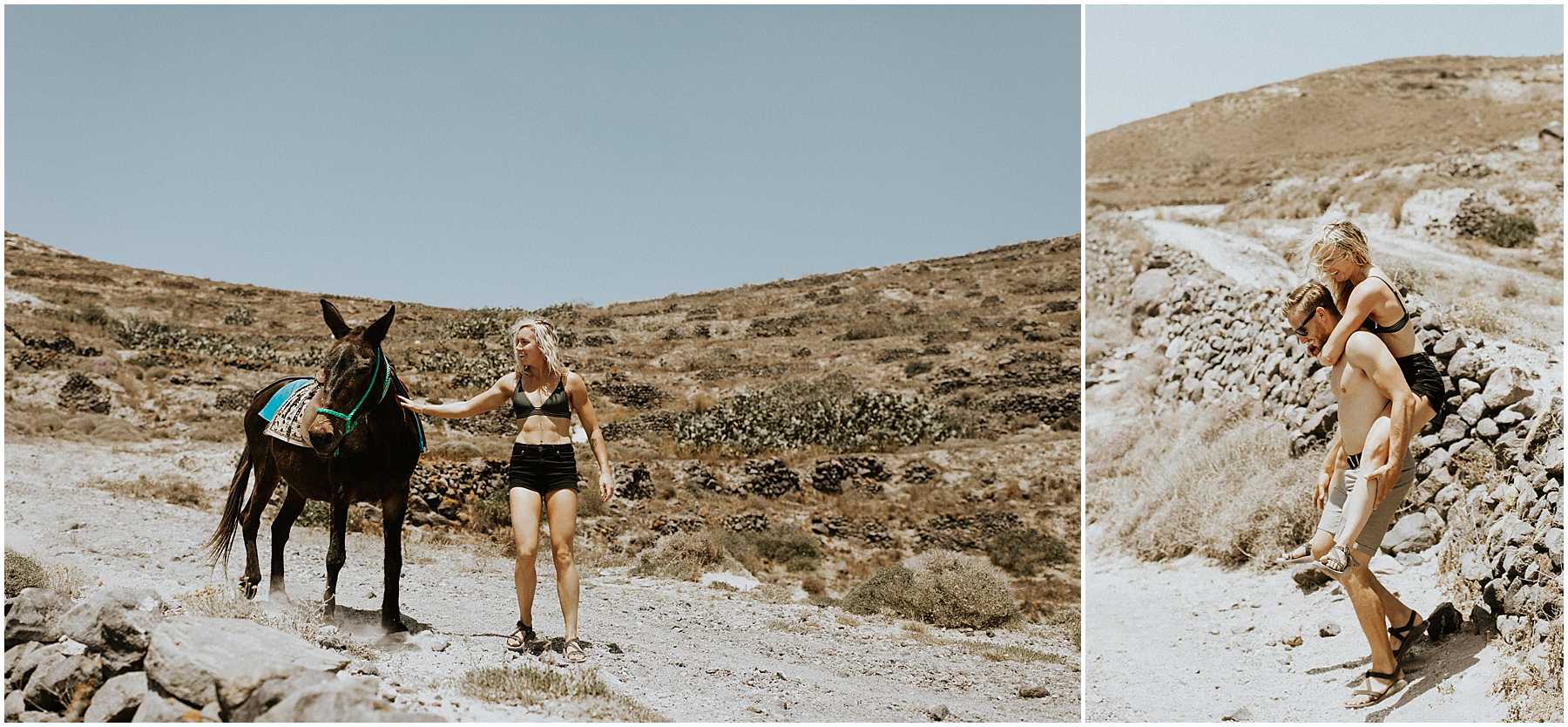 An Adventurous Elopement in Santorini, Greece