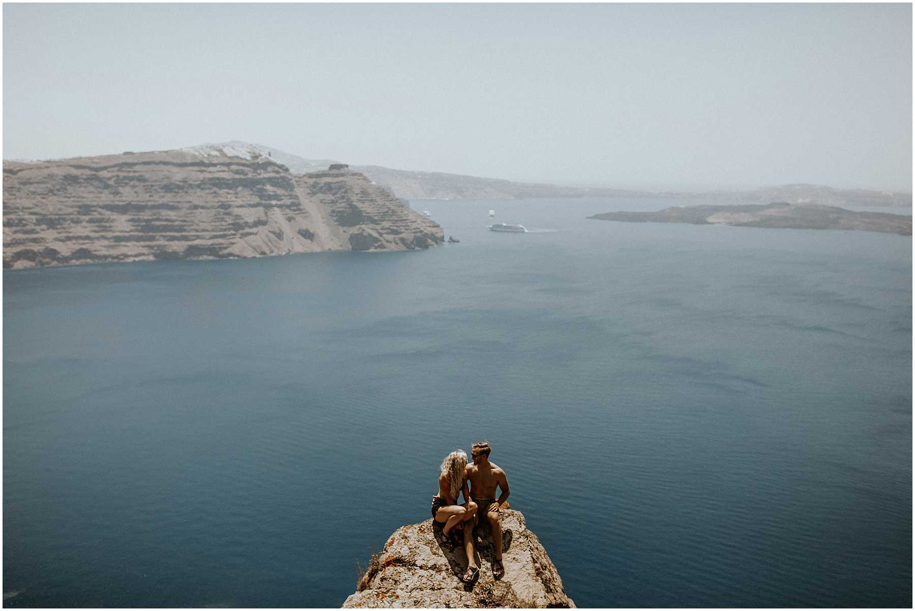 An Adventurous Elopement in Santorini, Greece