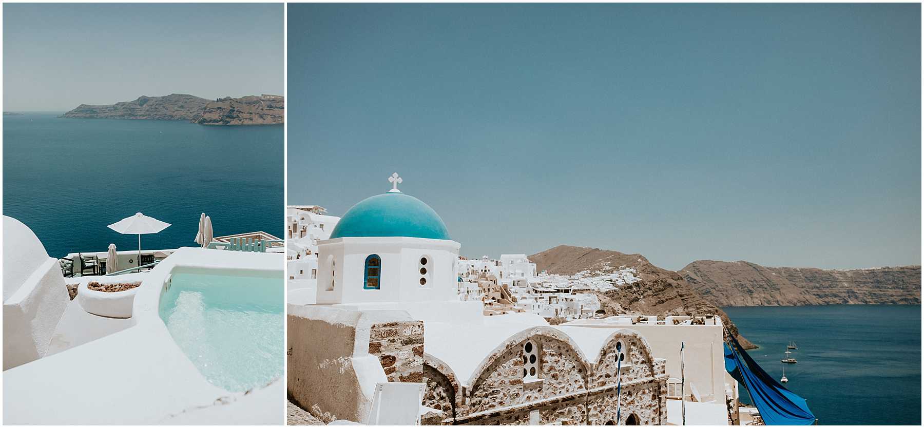 An Adventurous Elopement in Santorini, Greece