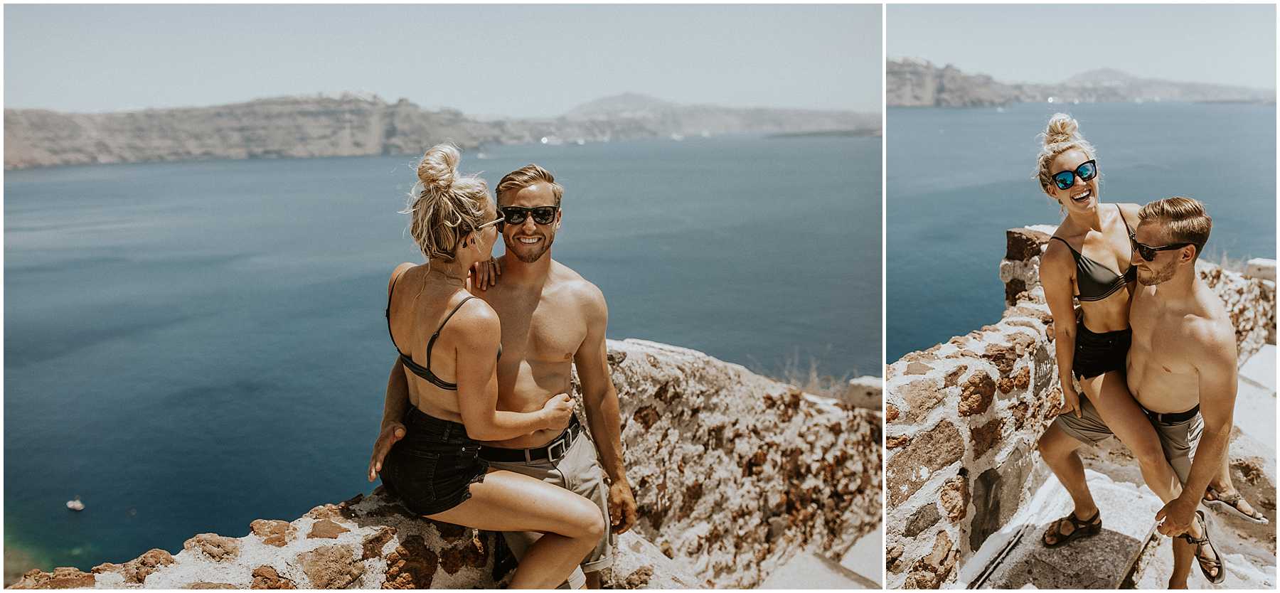 An Adventurous Elopement in Santorini, Greece