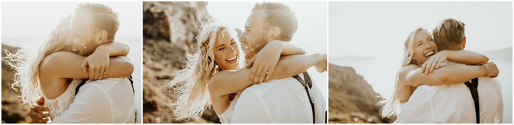 An Adventurous Elopement in Santorini, Greece