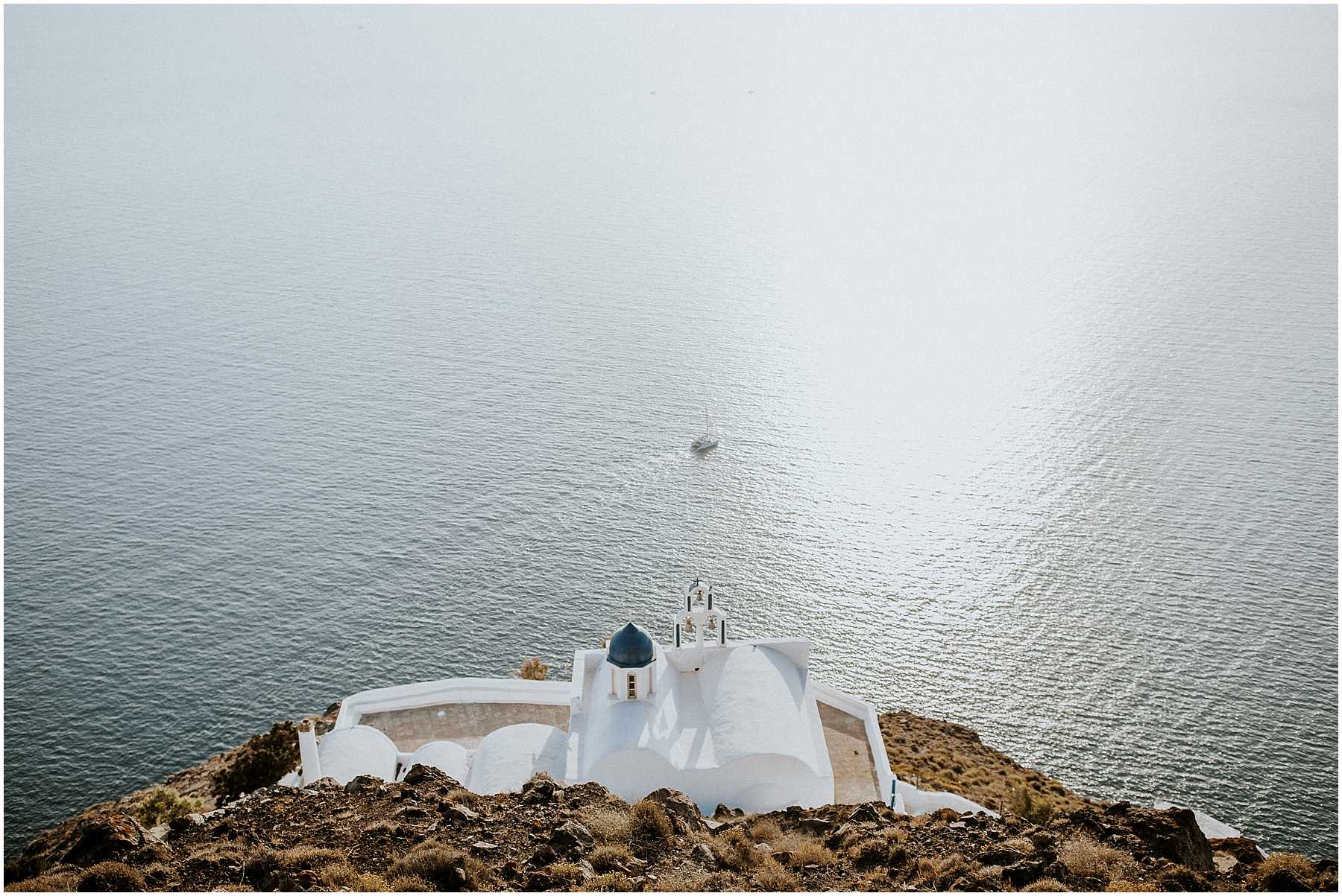 An Adventurous Elopement in Santorini, Greece