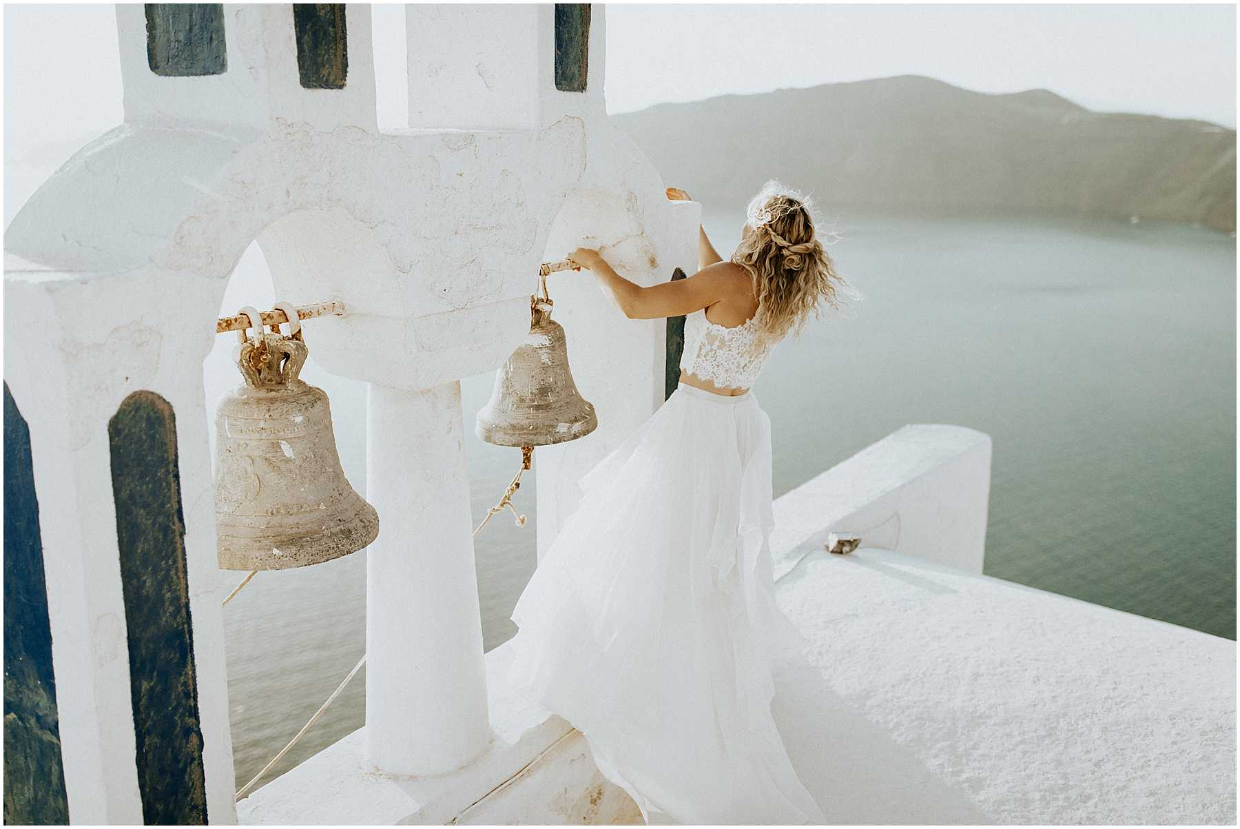 An Adventurous Elopement in Santorini, Greece
