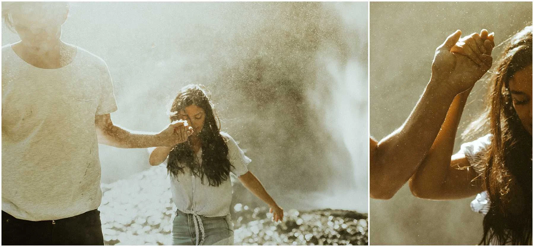 Adventurous, Latourell Falls Couples Shoot