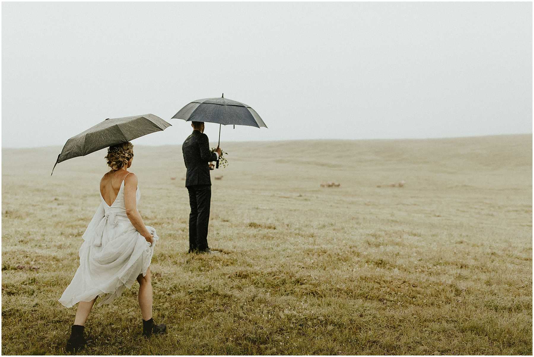 An Intimate, Cliffside Elopement in Iceland