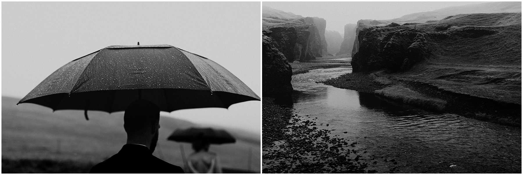An Intimate, Cliffside Elopement in Iceland