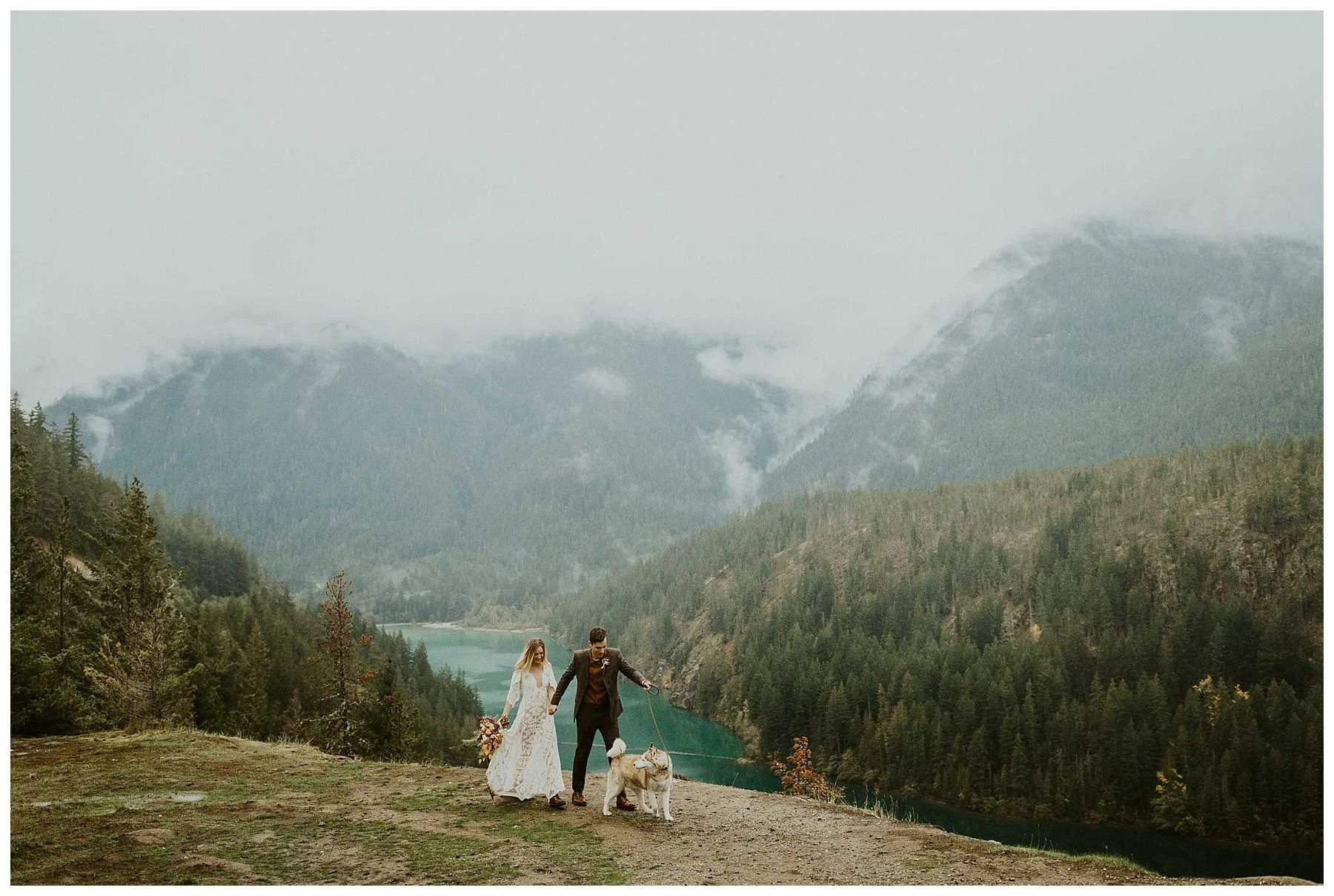 A Northern Cascades National Park Elopement at Diablo Lake
