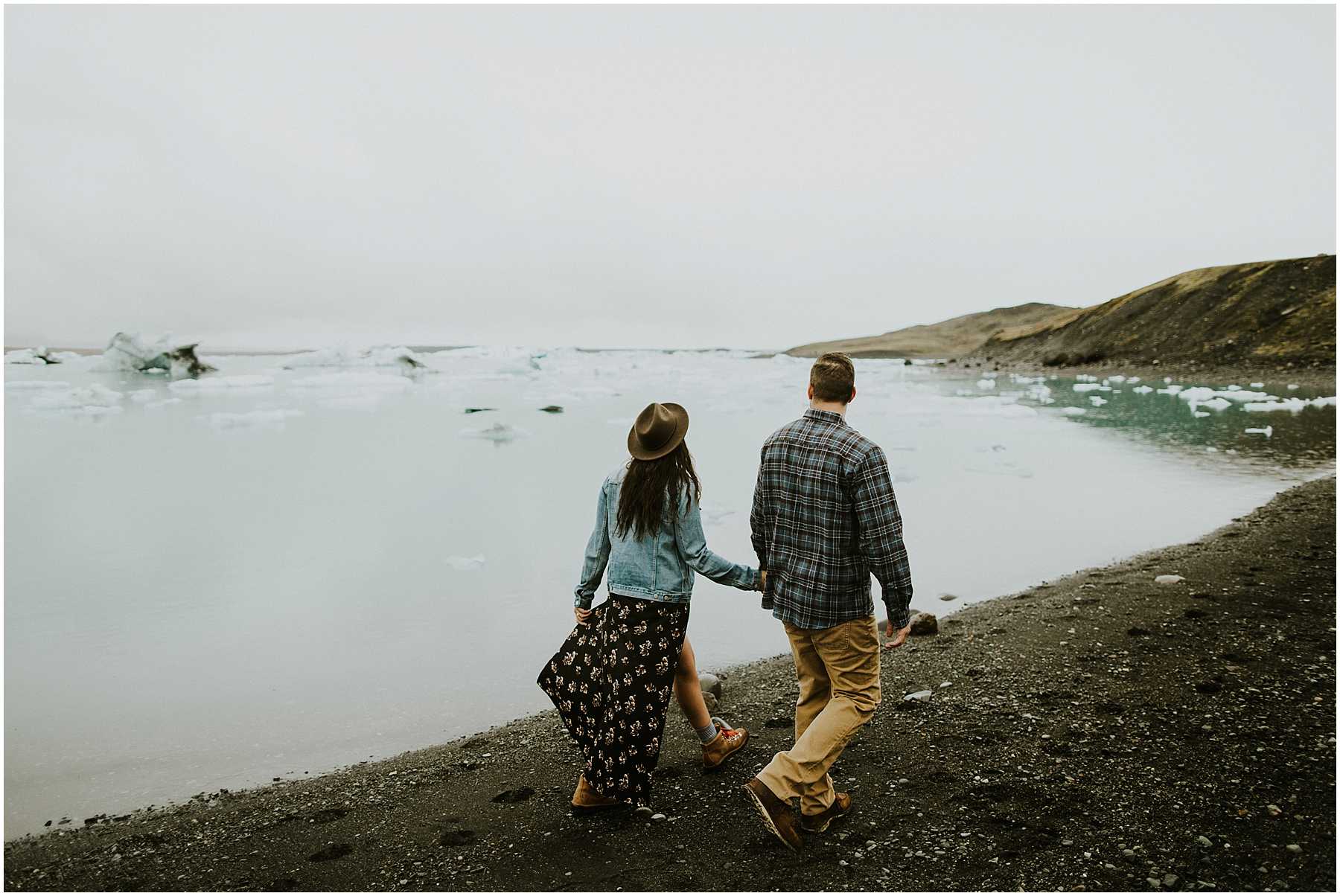 An Adventurous Engagement Session in Iceland