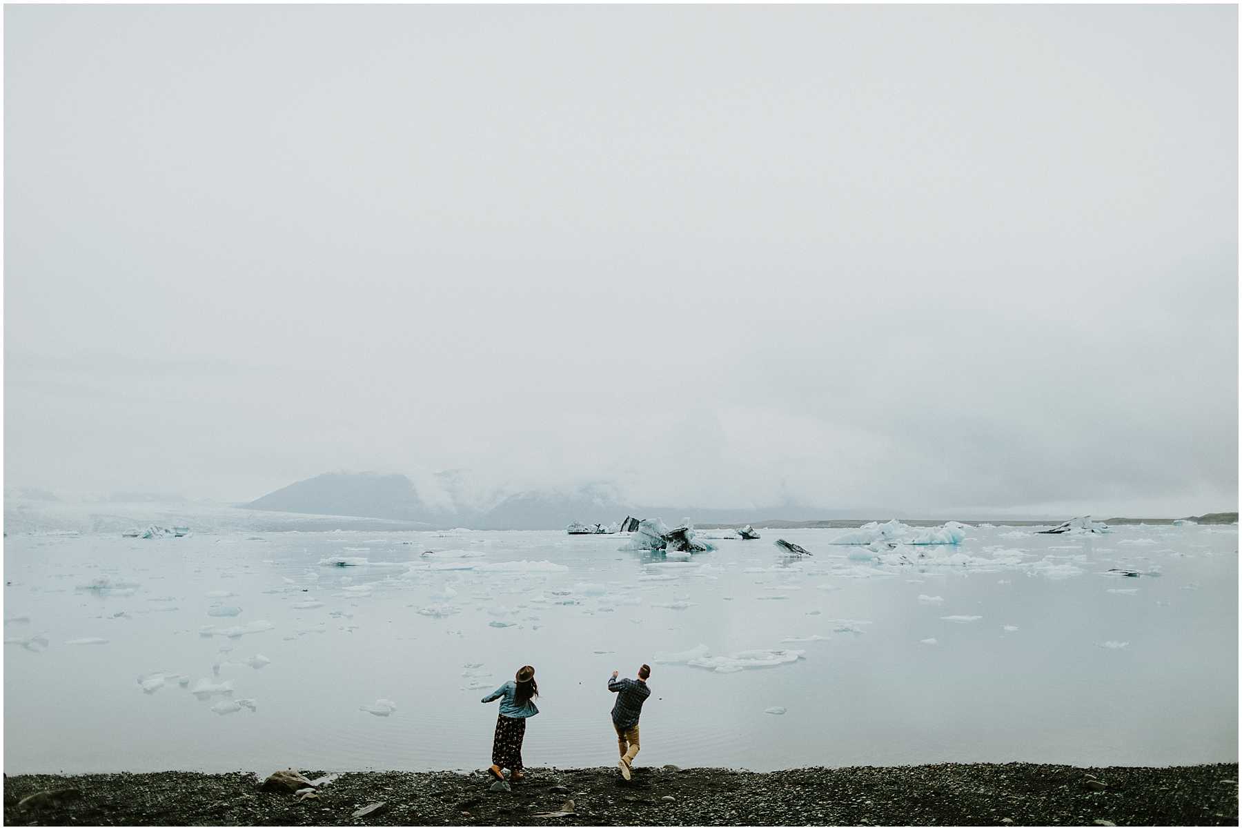 An Adventurous Engagement Session in Iceland